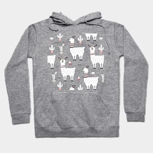 Llama Pattern 2 Hoodie